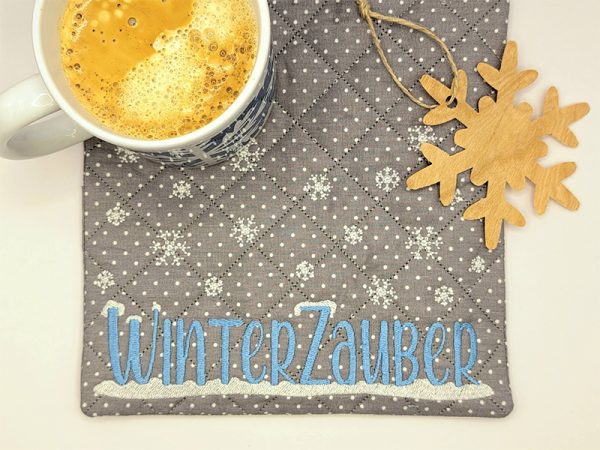 Winterzauber - Vollstick Stickdatei